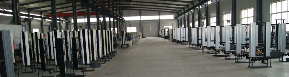 电子式万能试验机生产车间