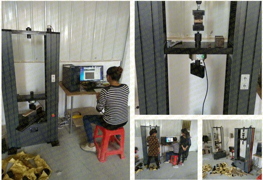 【江苏】淮安人造板万能试验机客户现场图