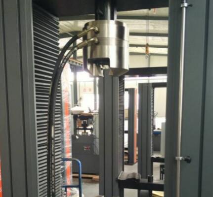 电子万能试验机液压夹紧夹具